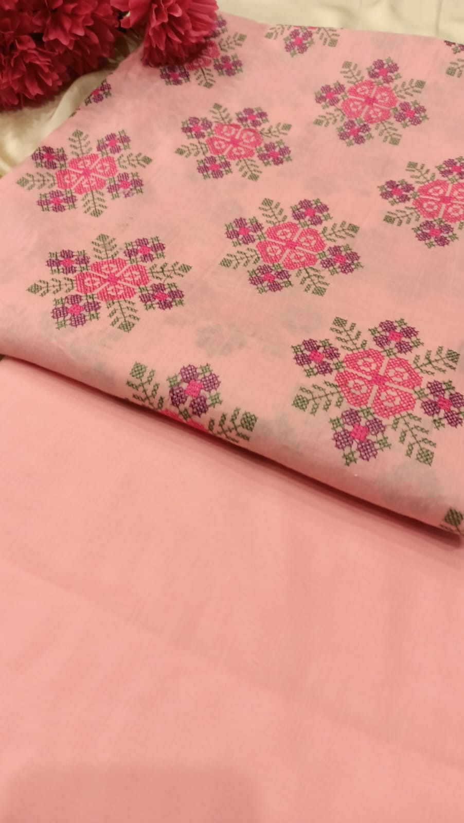 Embroidered Lawn 2PC By Sunny Embroidery
