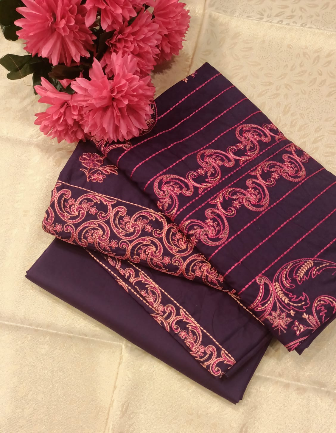 Embroidered Lawn 2PC By Sunny Embroidery