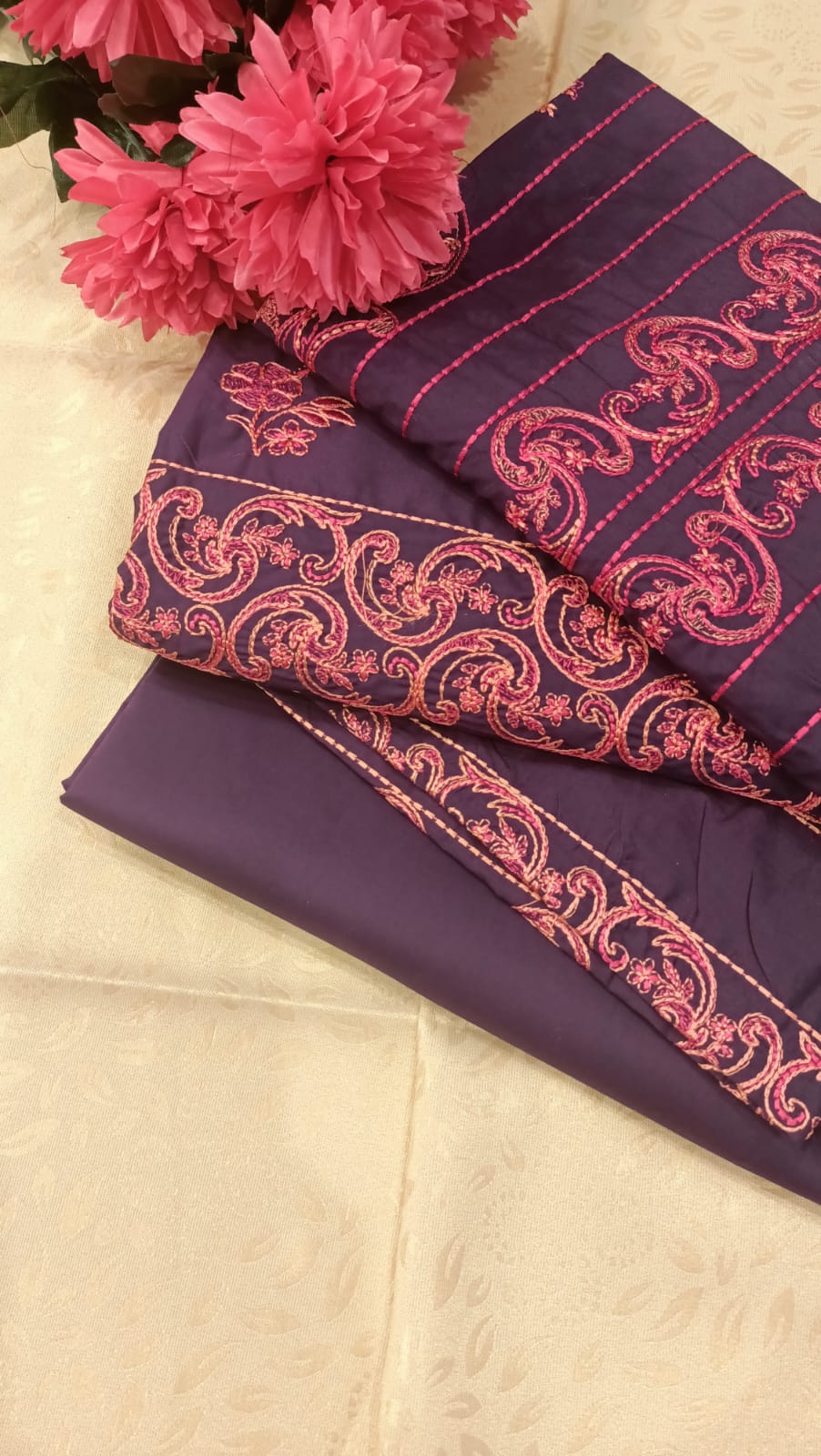 Embroidered Lawn 2PC By Sunny Embroidery