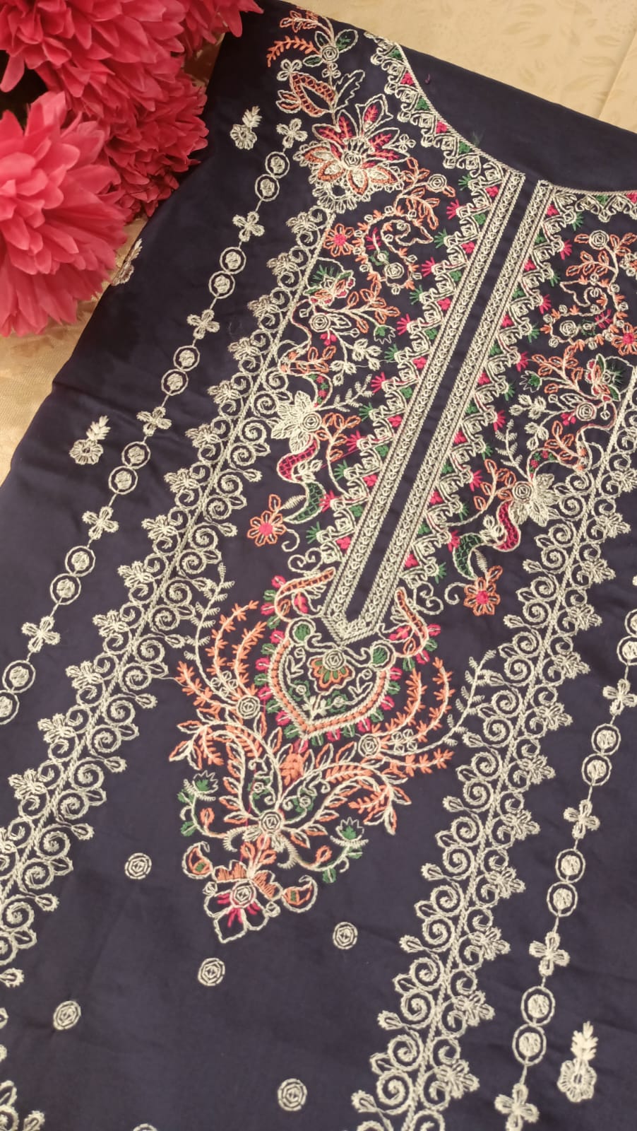 Embroidered Lawn 2PC By Sunny Embroidery