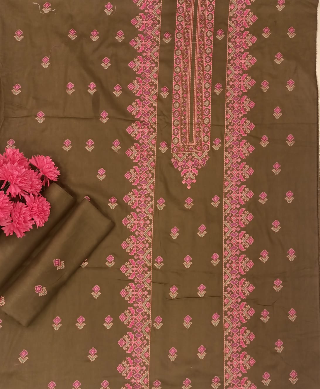 Embroidered Lawn 2PC By Sunny Embroidery