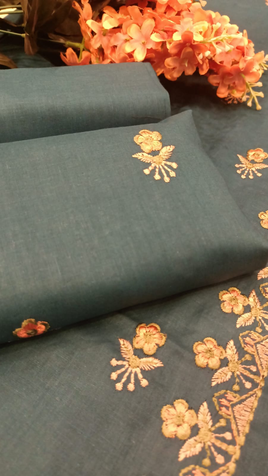 Embroidered Lawn 2PC By Sunny Embroidery
