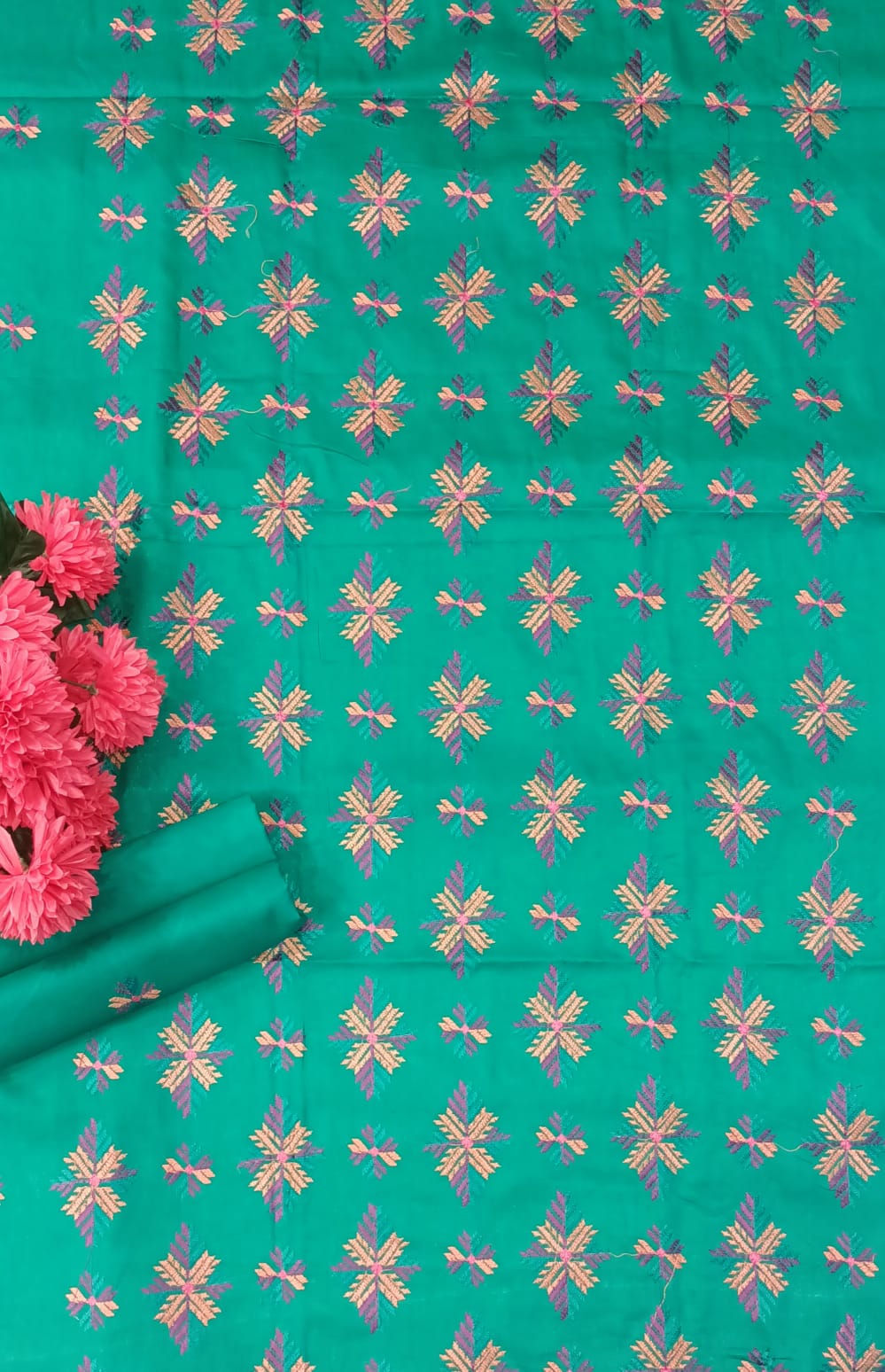 Embroidered Lawn 2PC By Sunny Embroidery