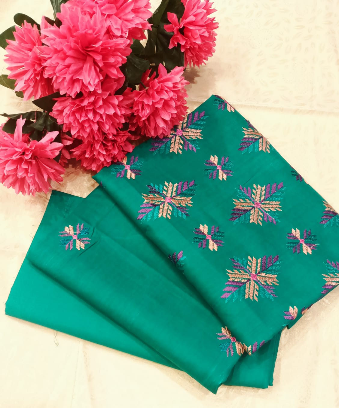Embroidered Lawn 2PC By Sunny Embroidery