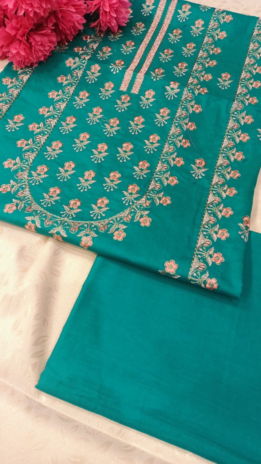 Embroidered Lawn 2PC By Sunny Embroidery