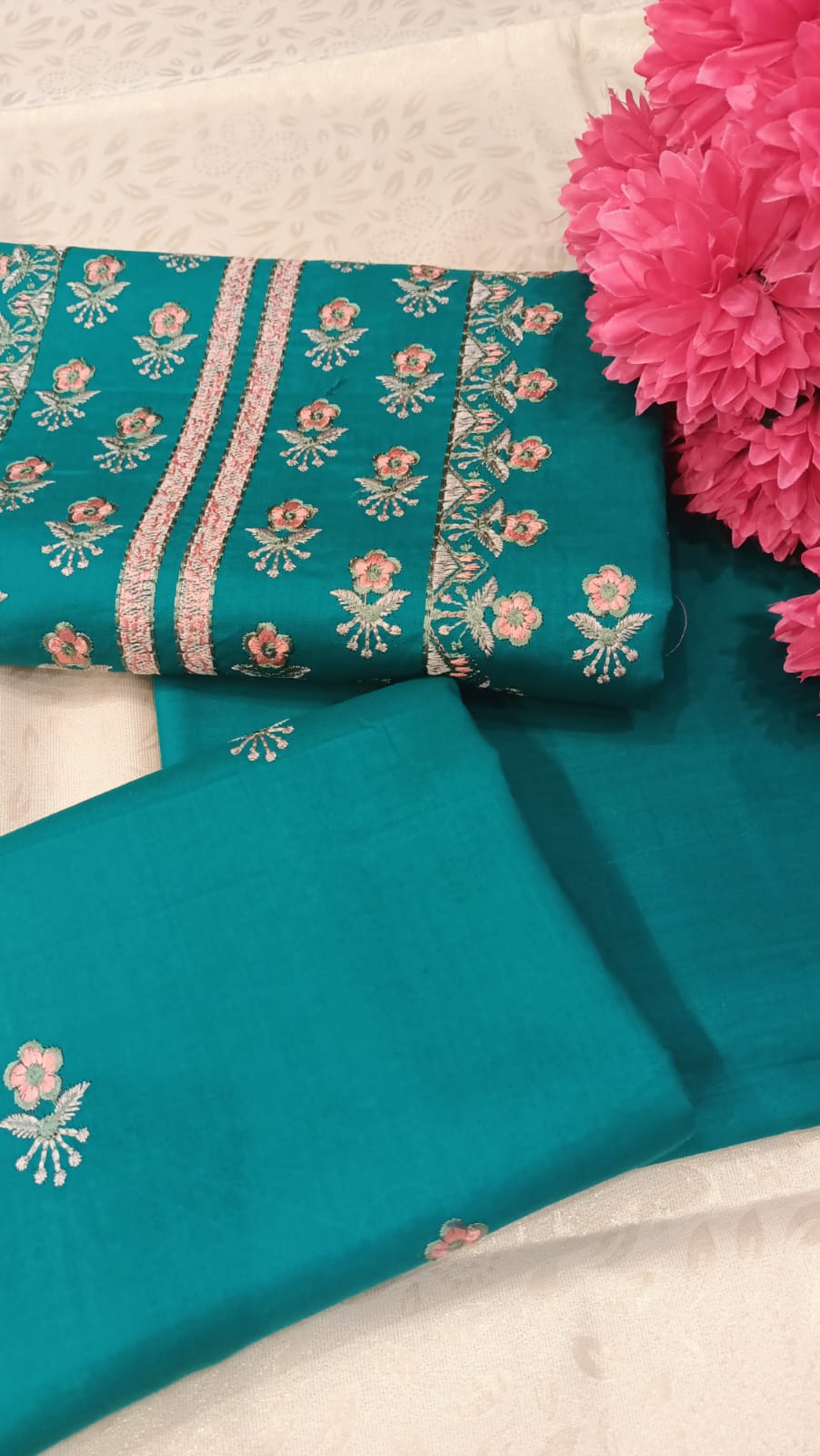 Embroidered Lawn 2PC By Sunny Embroidery