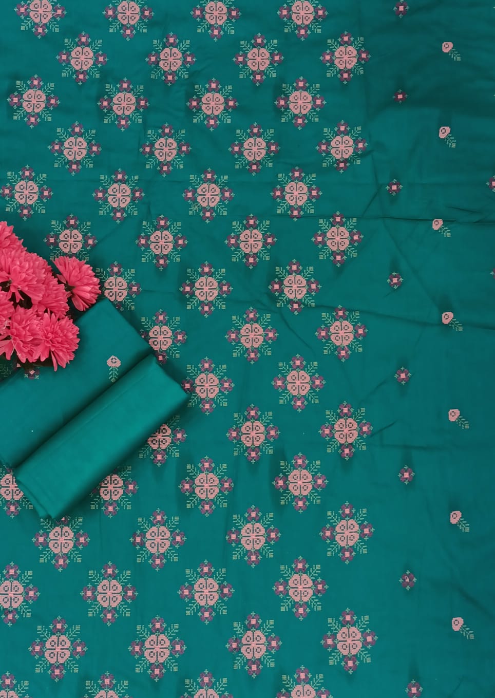 Embroidered Lawn 2PC By Sunny Embroidery