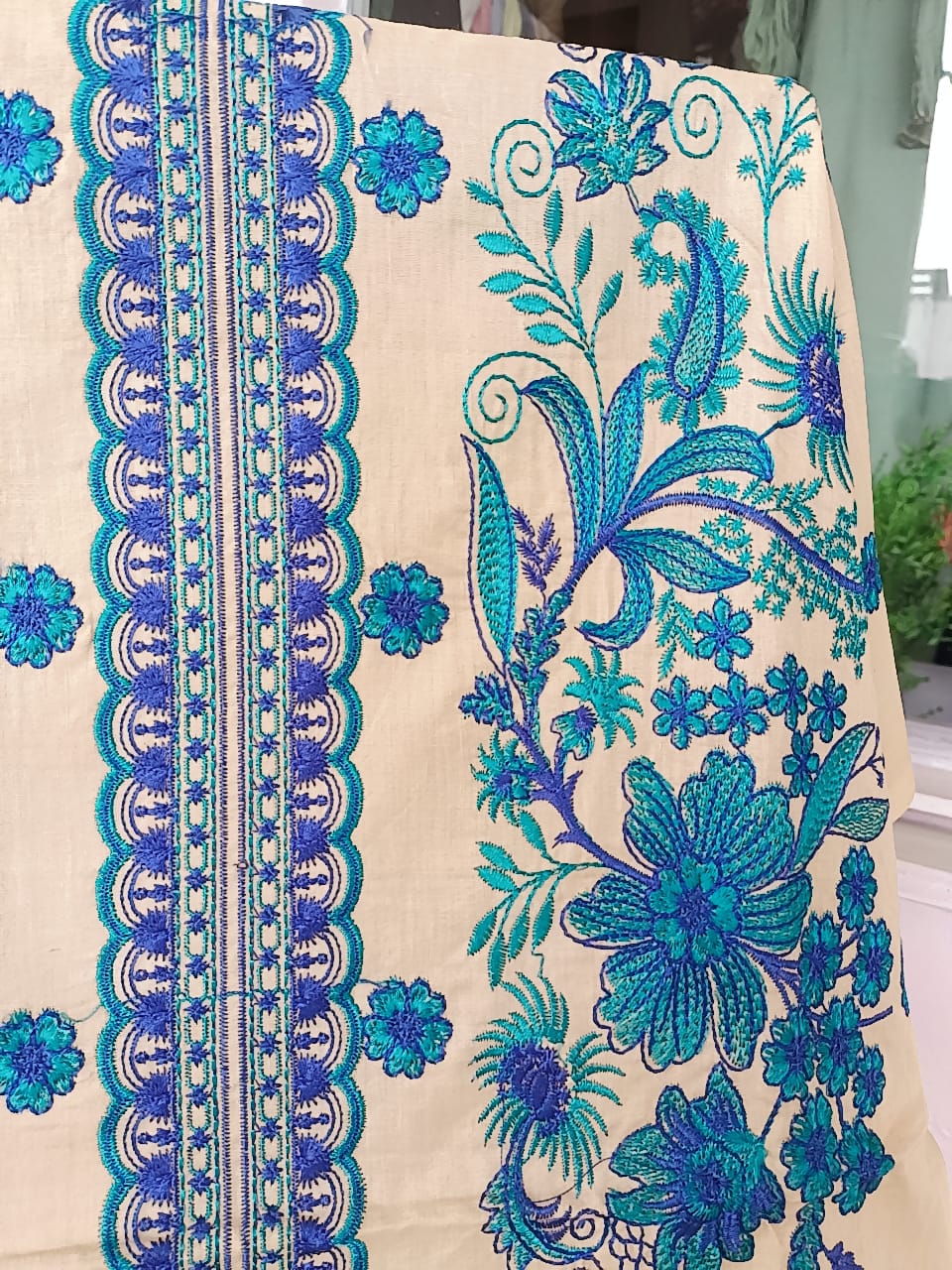 Embroidered Lawn 2PC By Sunny Embroidery