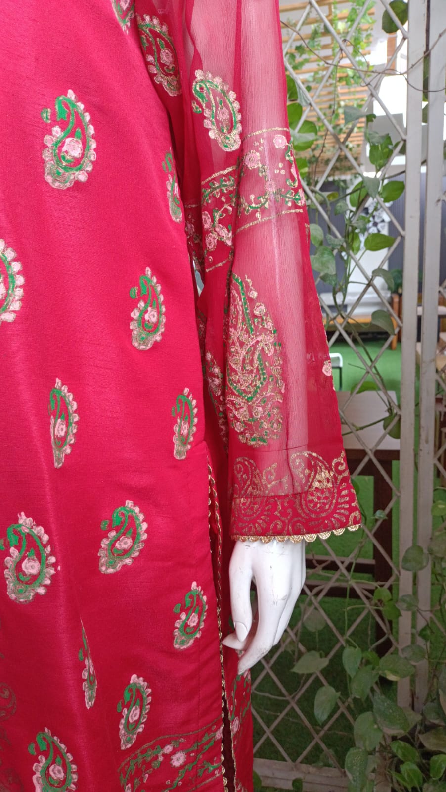 Unique Block Printed Dress,Made With Love