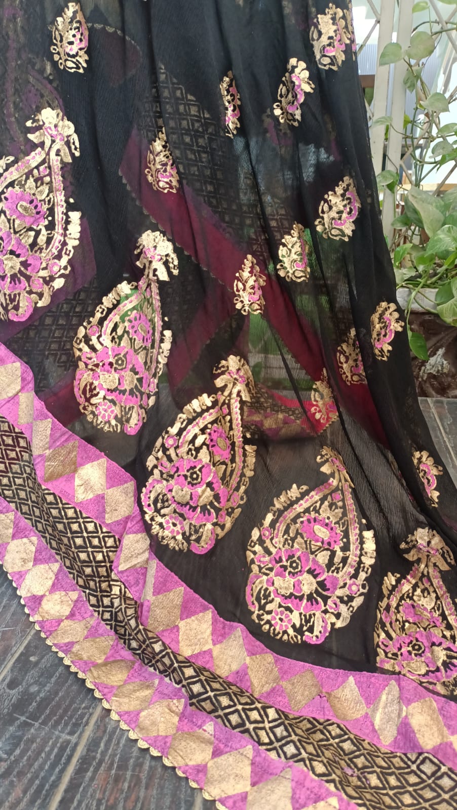 Unique Block Printed Dress,Made With Love
