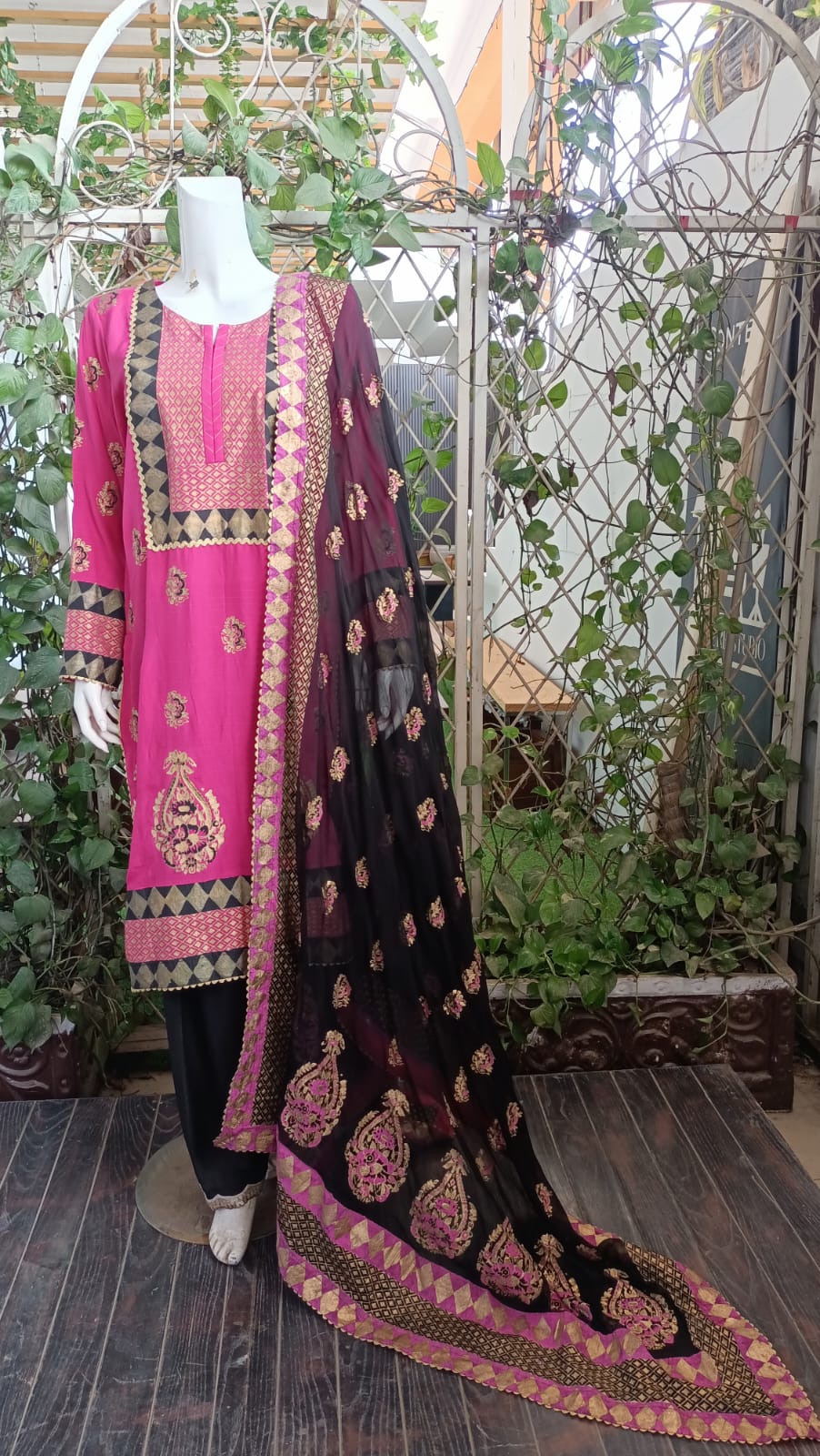Unique Block Printed Dress,Made With Love