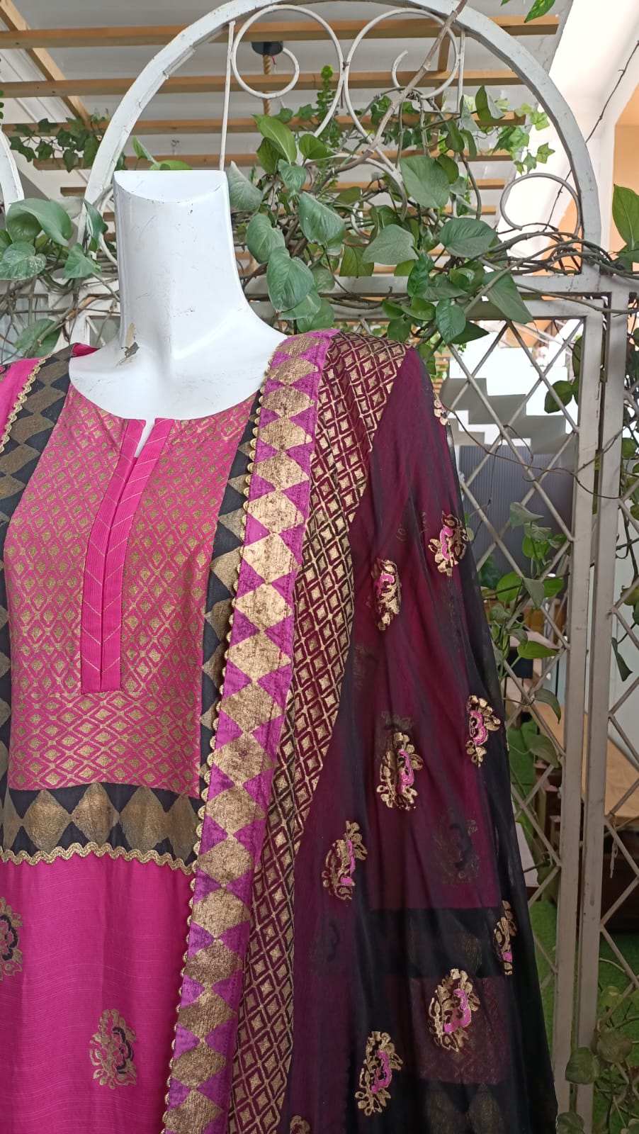 Unique Block Printed Dress,Made With Love