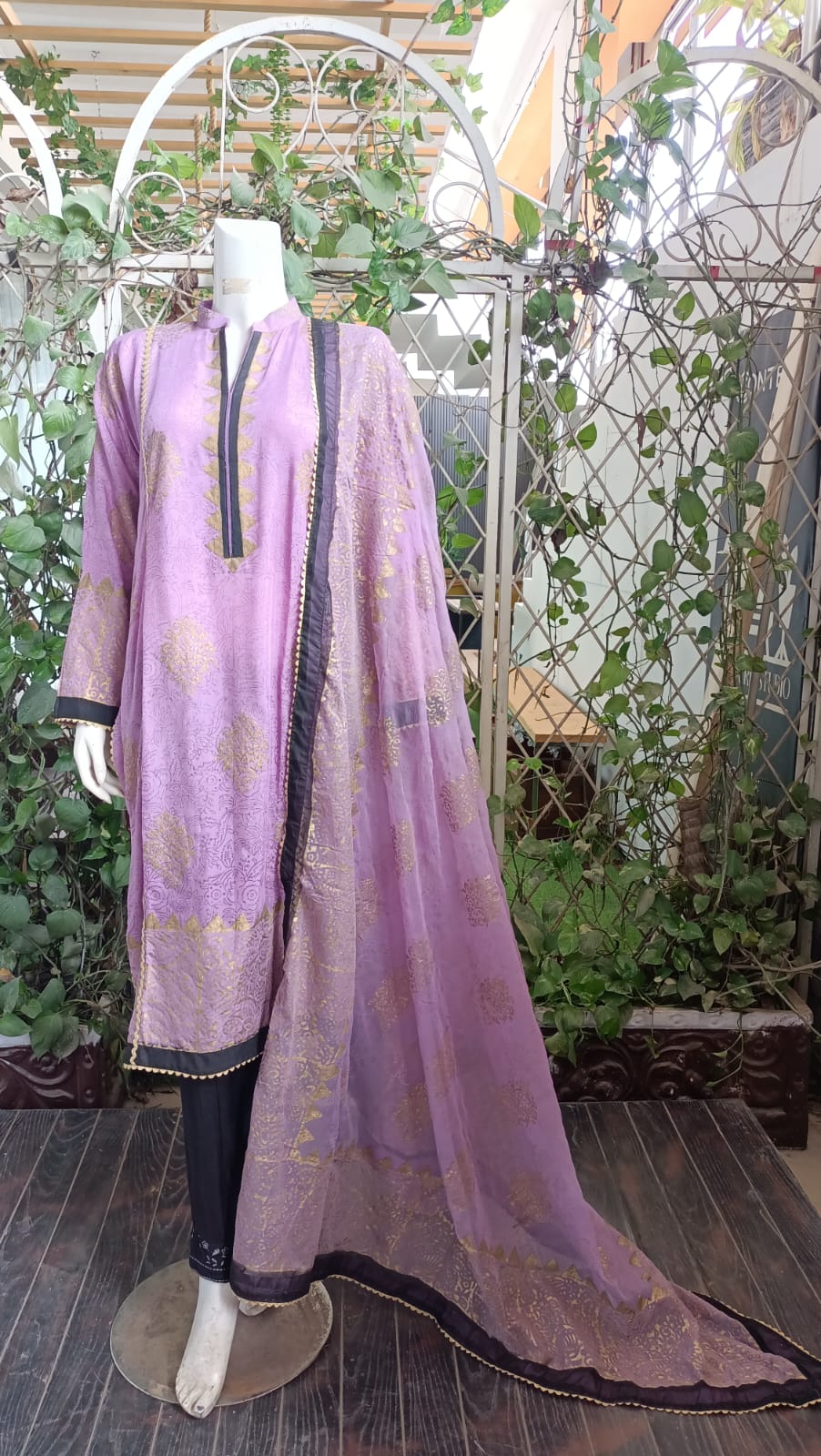 Unique Block Printed Dress,Made With Love