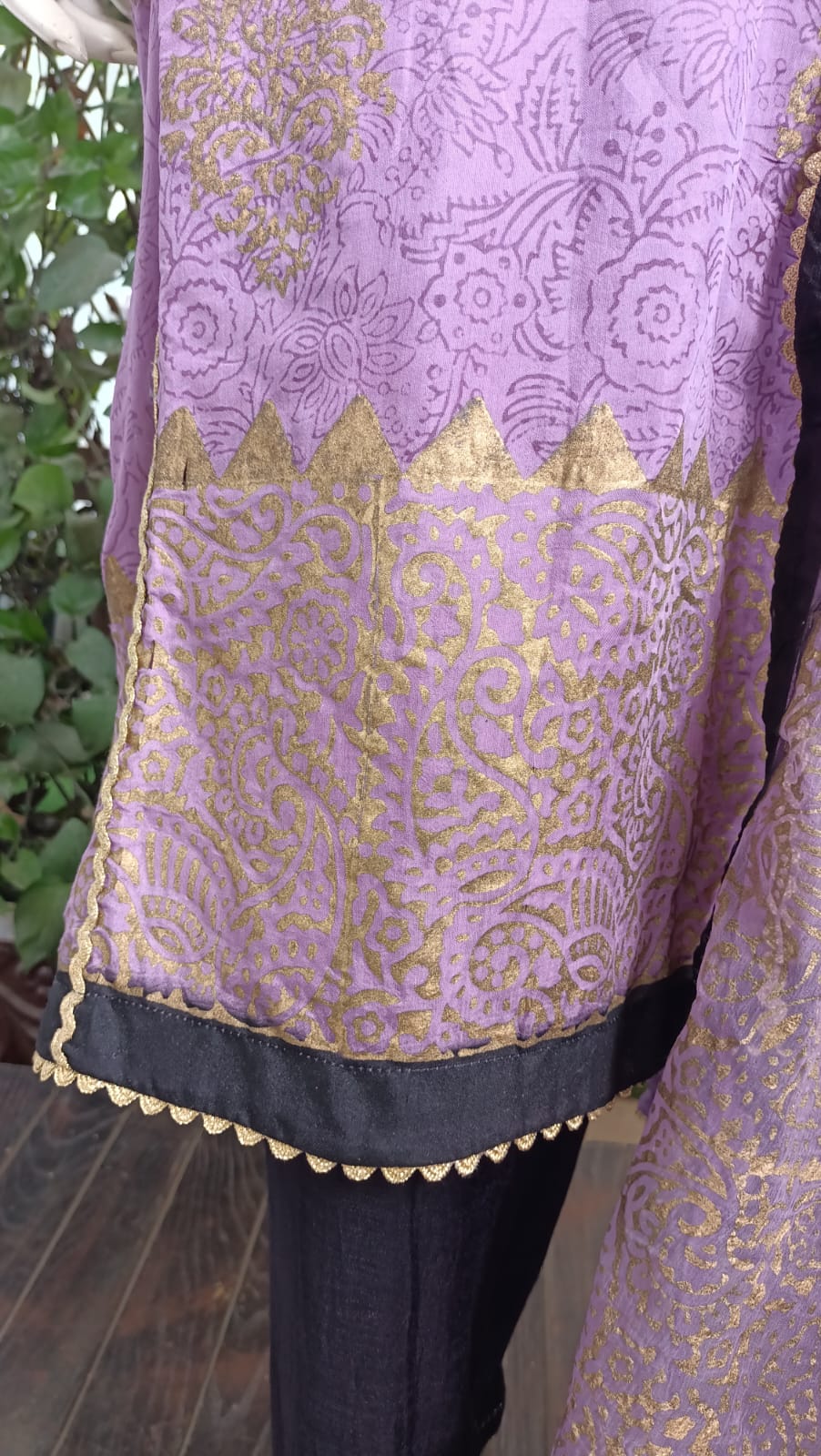 Unique Block Printed Dress,Made With Love