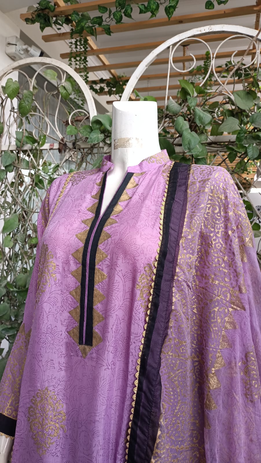 Unique Block Printed Dress,Made With Love