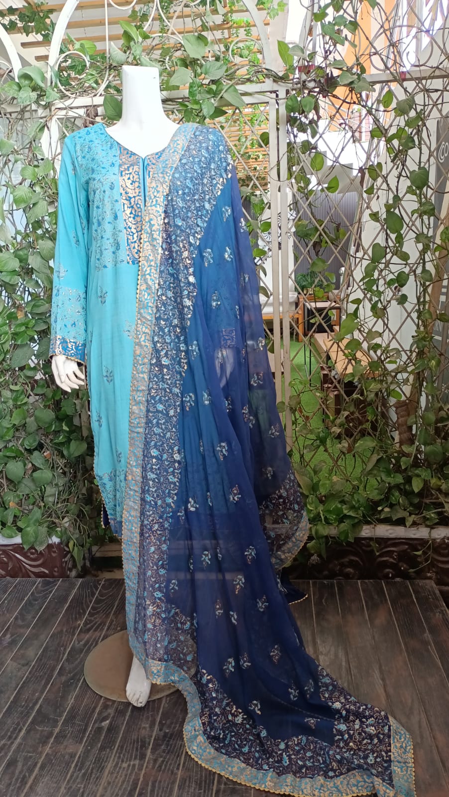 Unique Block Printed Dress,Made With Love