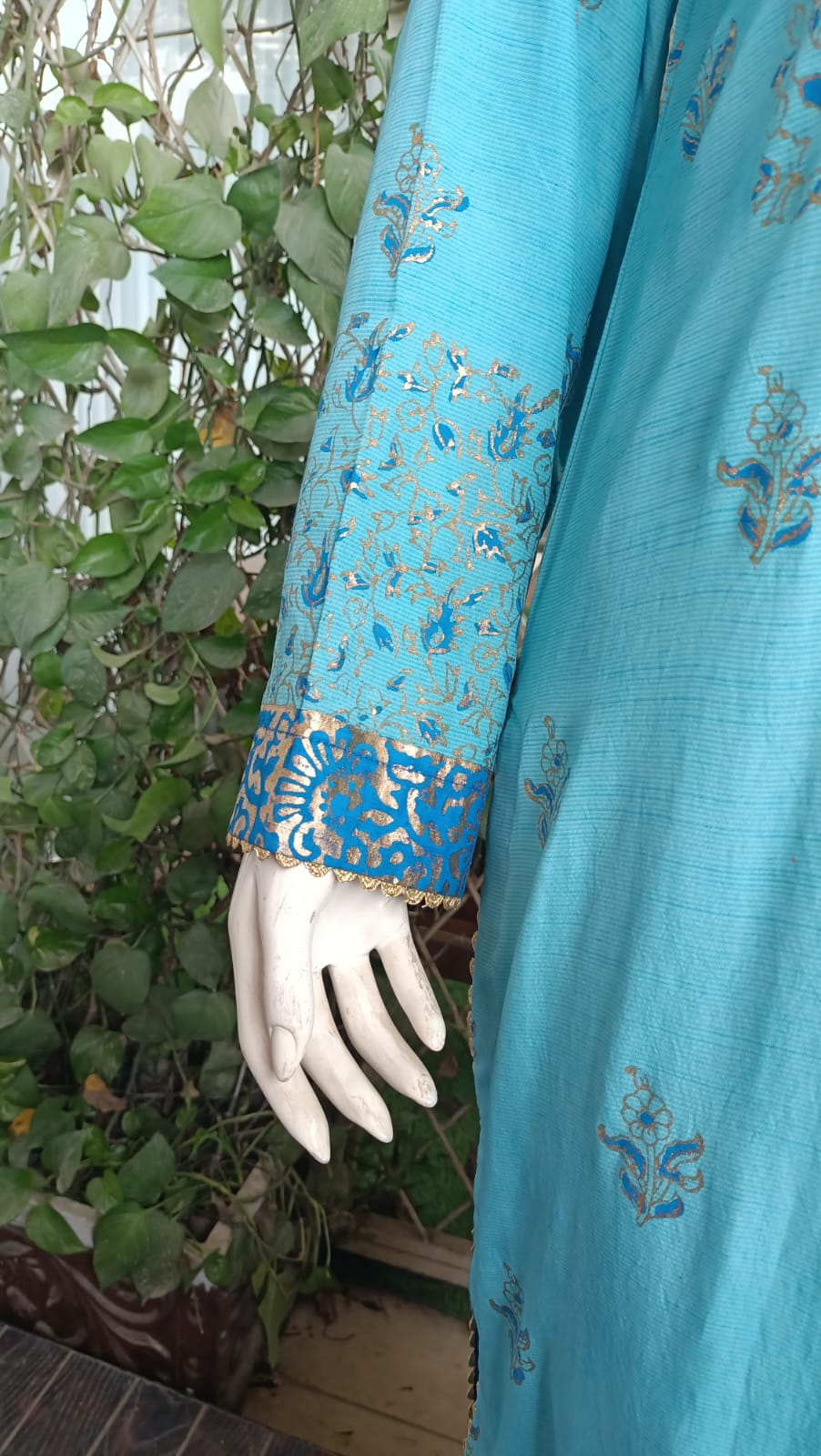 Unique Block Printed Dress,Made With Love