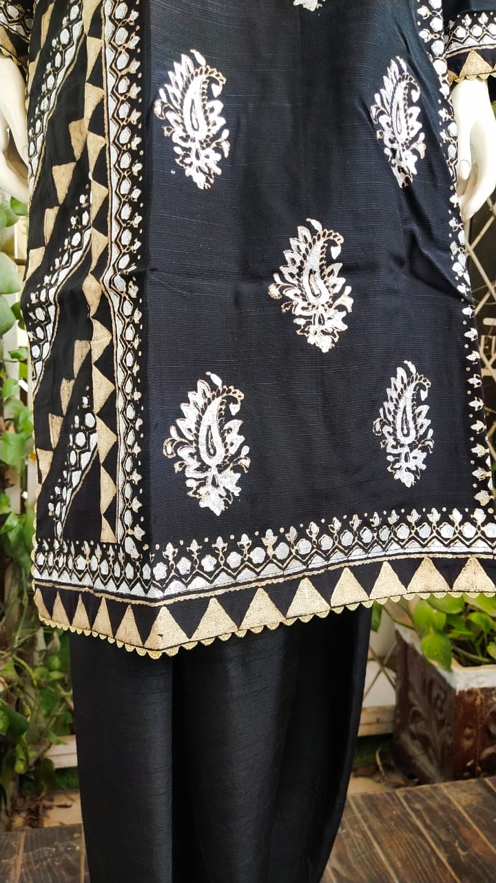 Unique Block Printed Dress,Made With Love