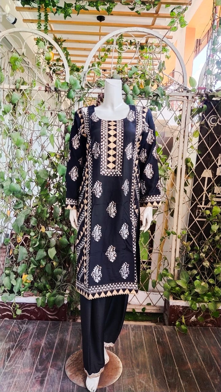 Unique Block Printed Dress,Made With Love