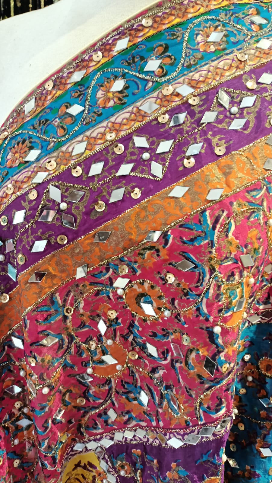 Aaina Embroidered Dupatta