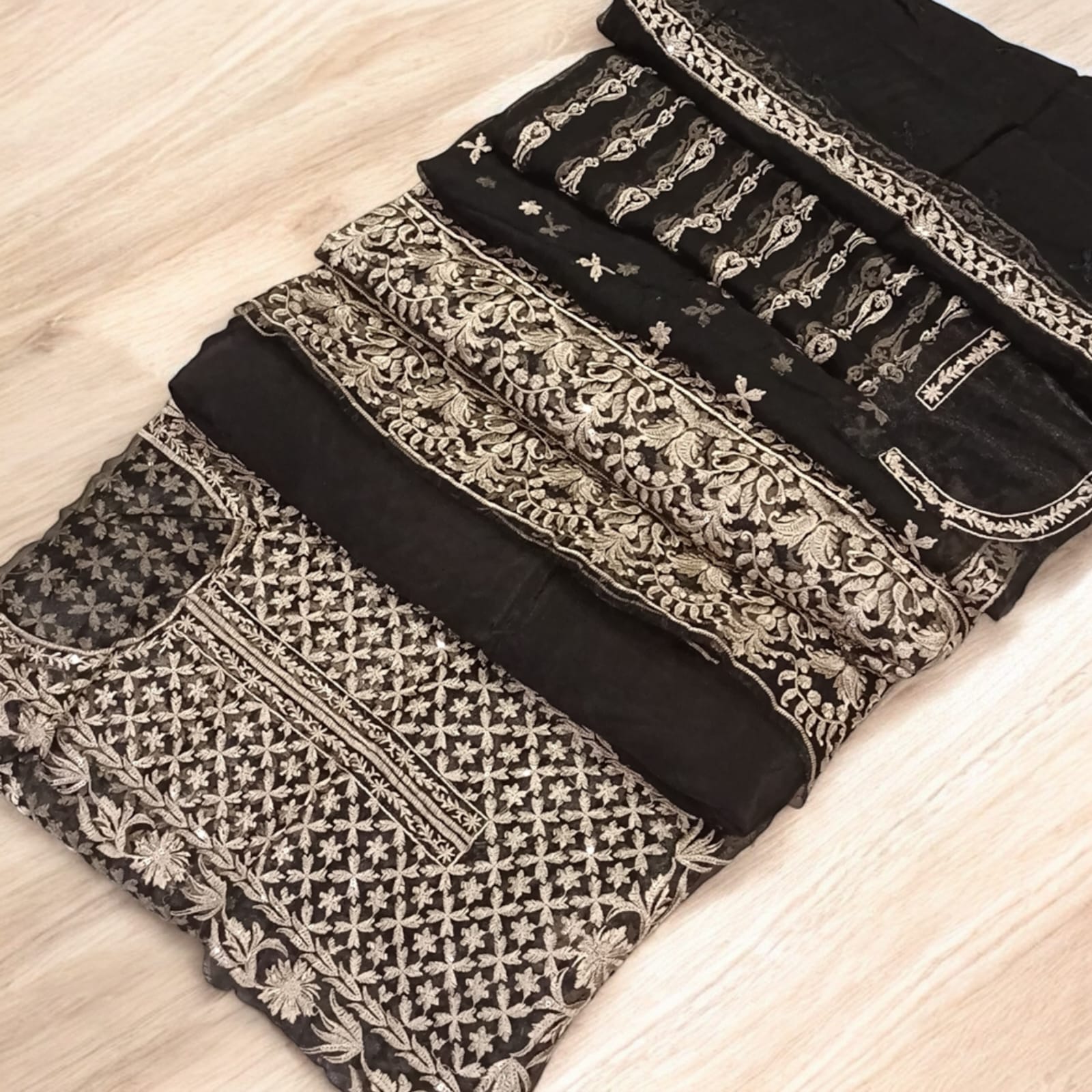 Luxury Party Wear Dress - SUNNY Embroidery Creations