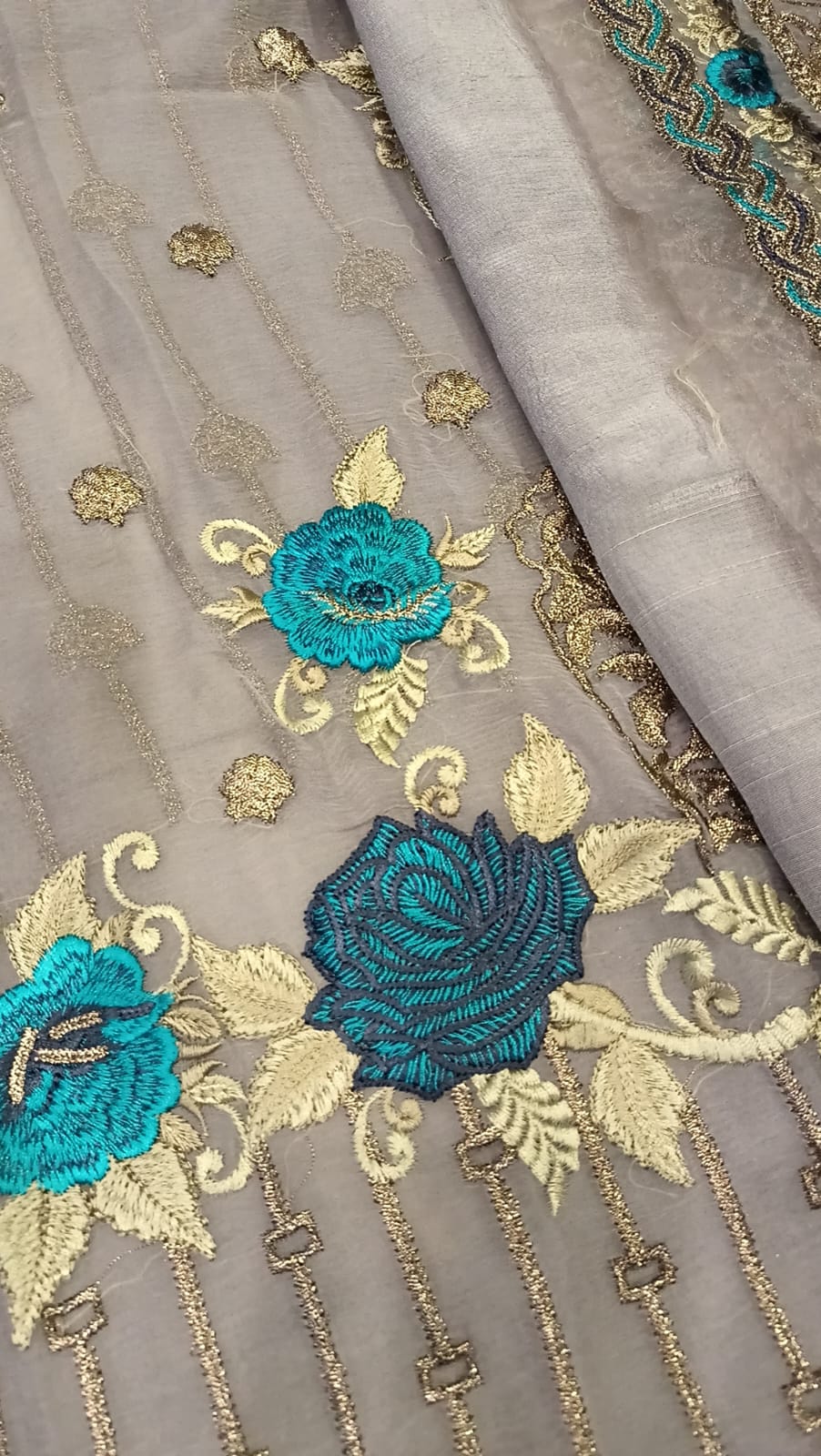 Luxury Party Wear Dress - SUNNY Embroidery Creations