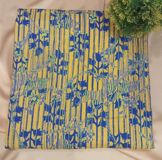 Printed Khaddar Casual Dress - SUNNY Embroidery Creations