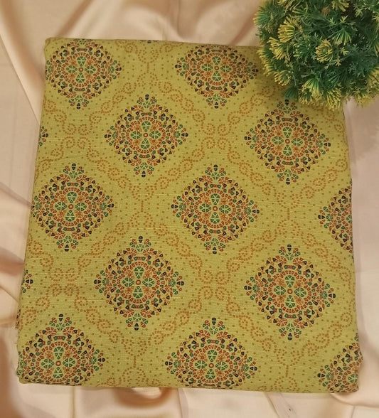 Printed Khaddar Casual Dress - SUNNY Embroidery Creations