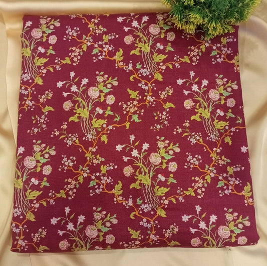 Printed Khaddar Casual Dress - SUNNY Embroidery Creations