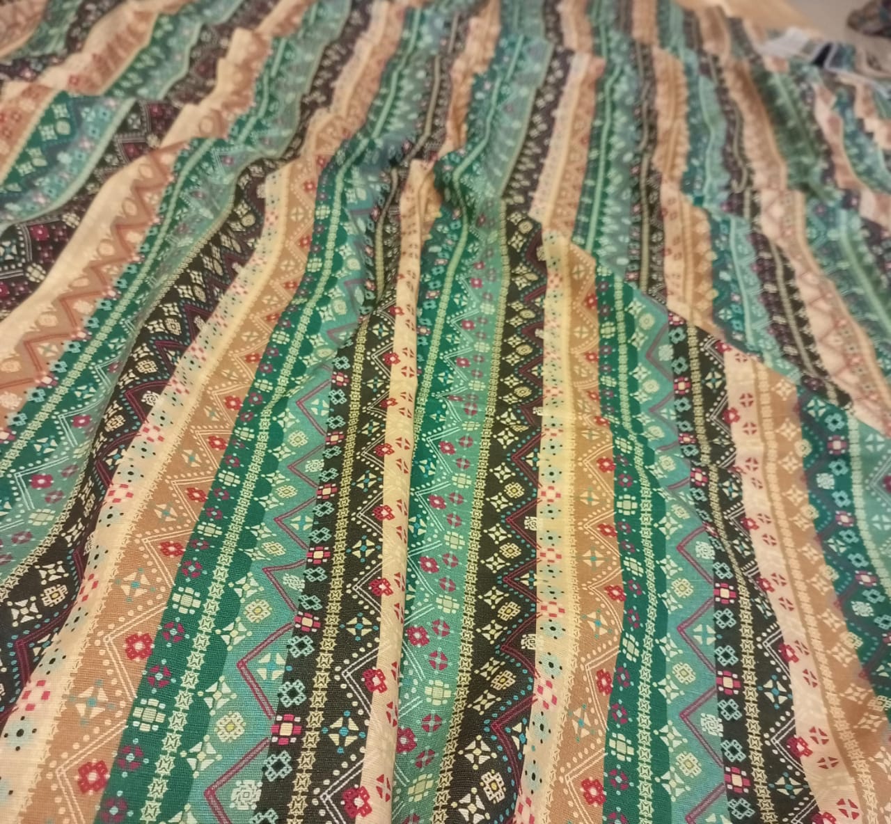 Printed Khaddar Casual Dress - SUNNY Embroidery Creations