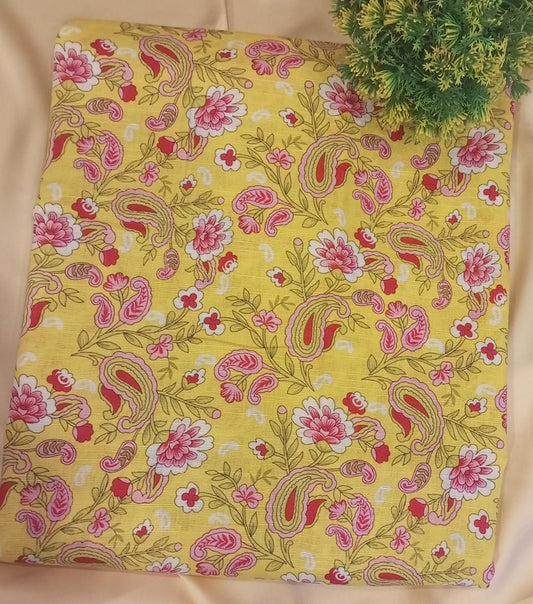 Printed Khaddar Casual Dress - SUNNY Embroidery Creations