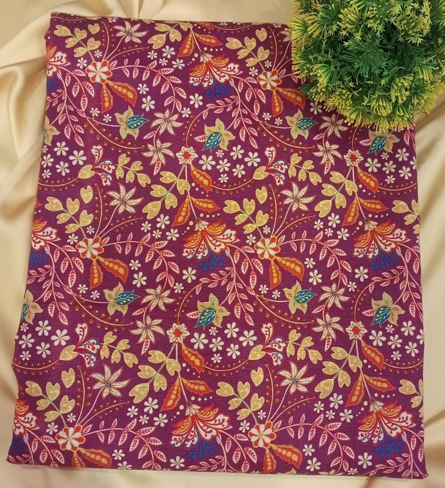 Printed Khaddar Casual Dress - SUNNY Embroidery Creations