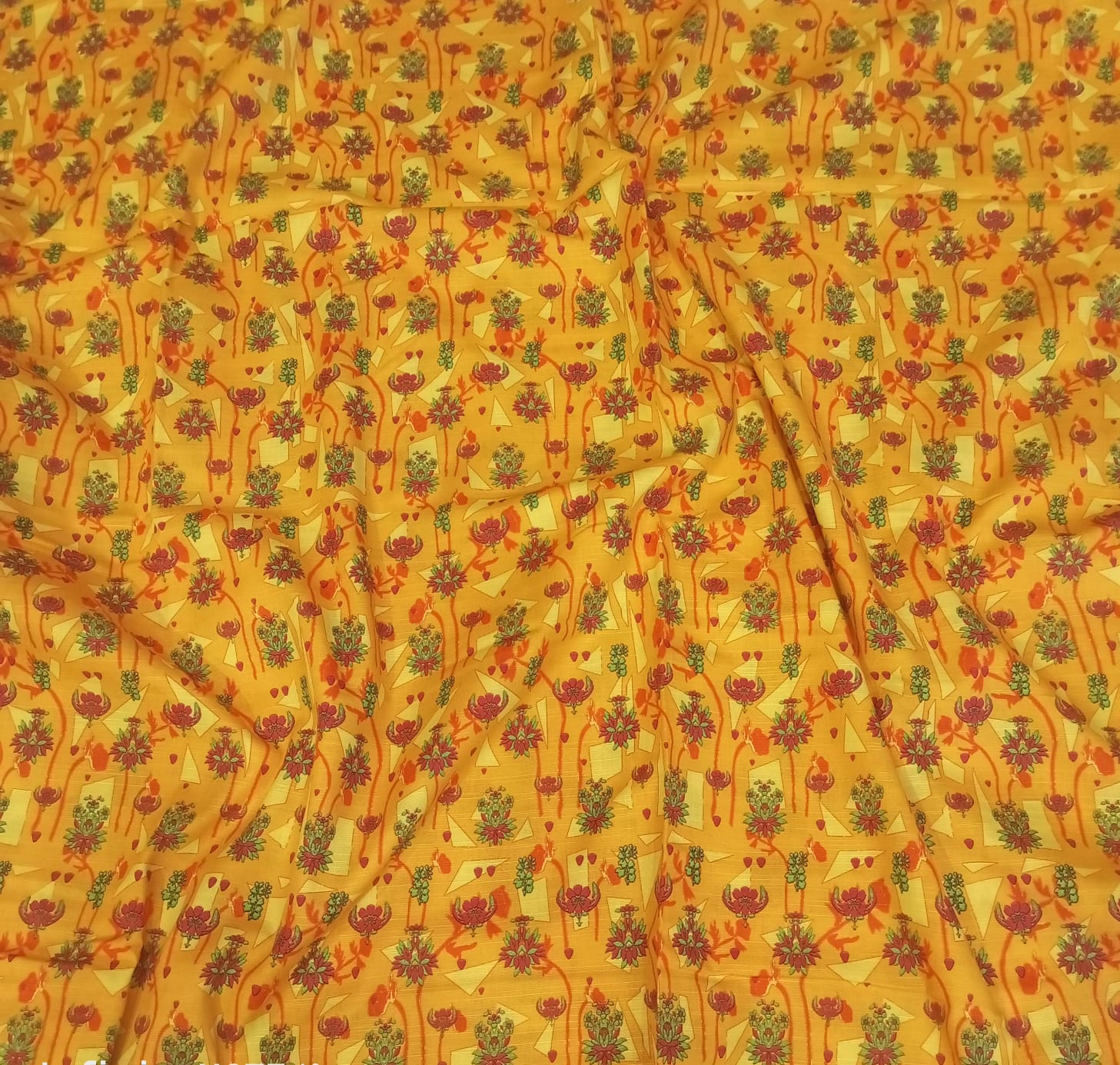 Printed Khaddar Casual Dress - SUNNY Embroidery Creations