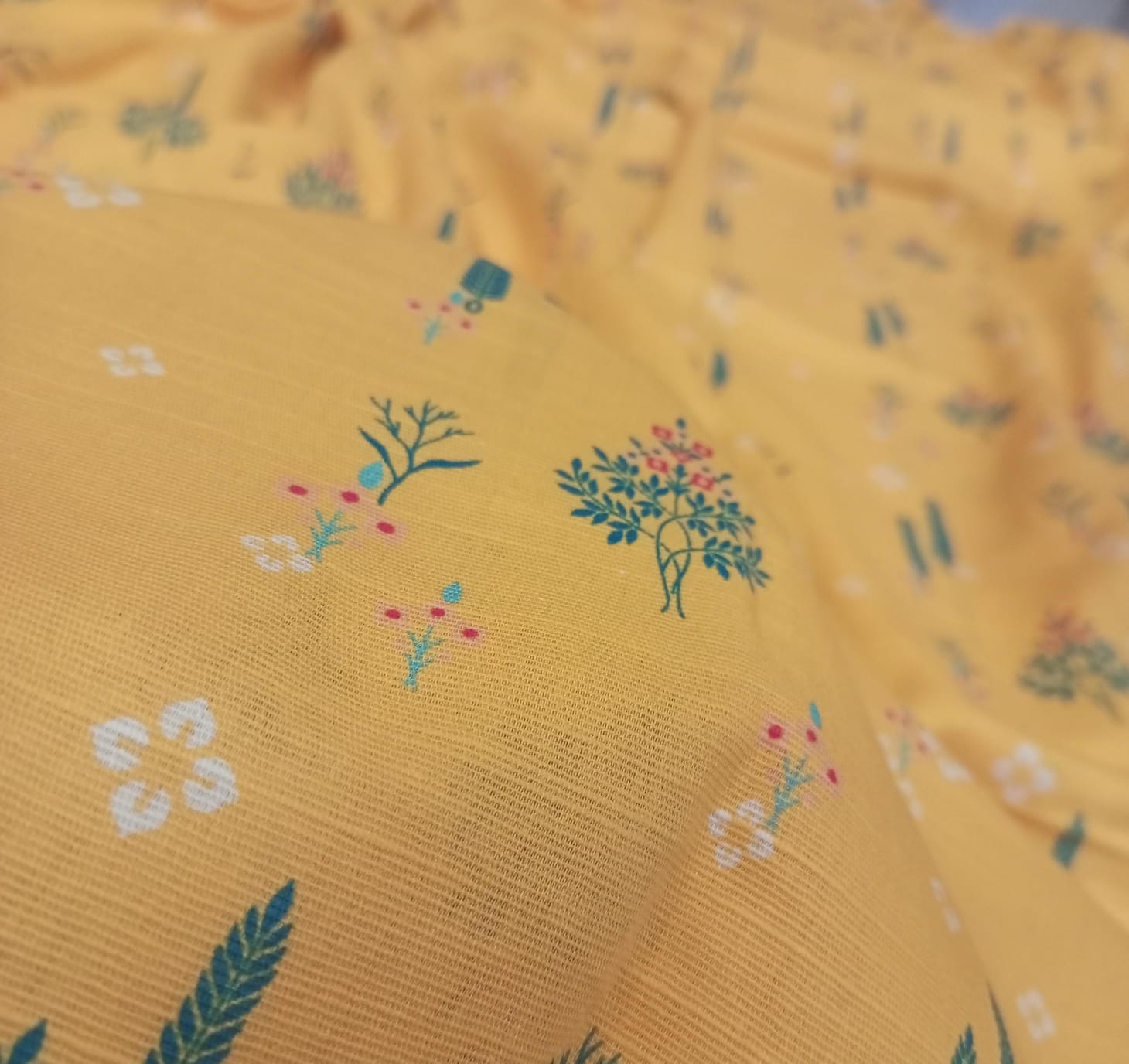 Printed Khaddar Casual Dress - SUNNY Embroidery Creations