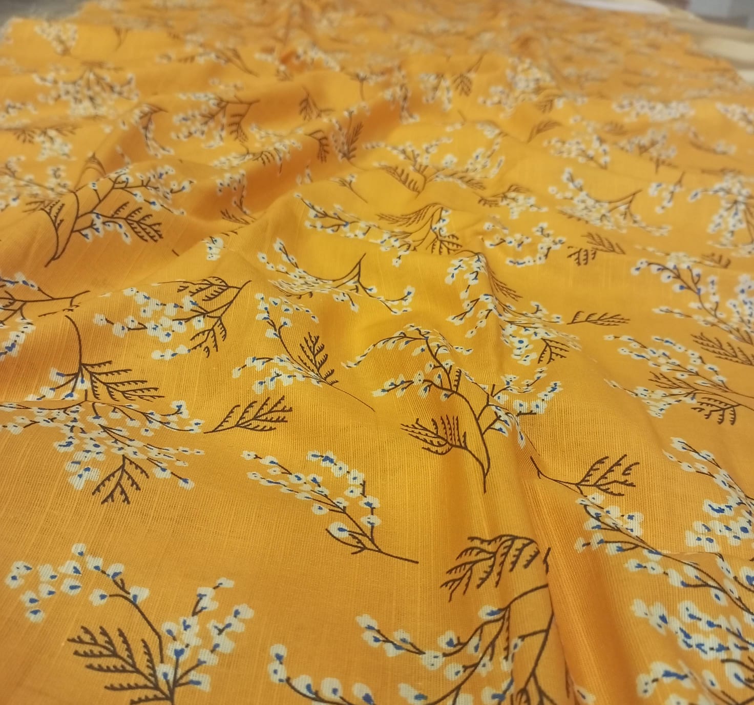 Printed Khaddar Casual Dress - SUNNY Embroidery Creations