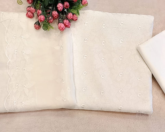 Chikan Kari Lawn Dress - SUNNY Embroidery Creations