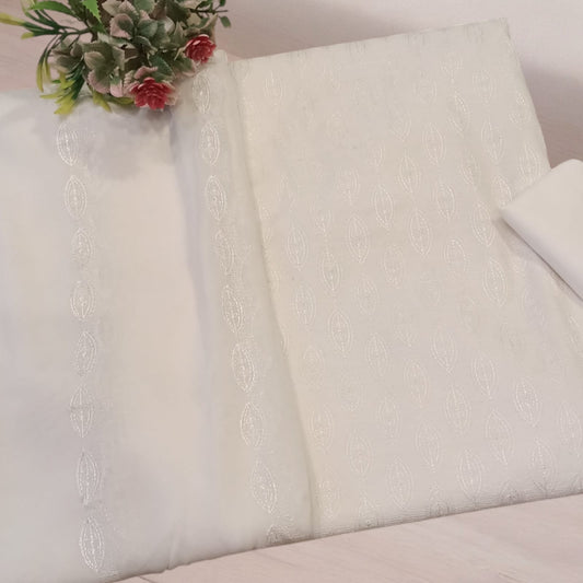 Chikan Kari Lawn Dress