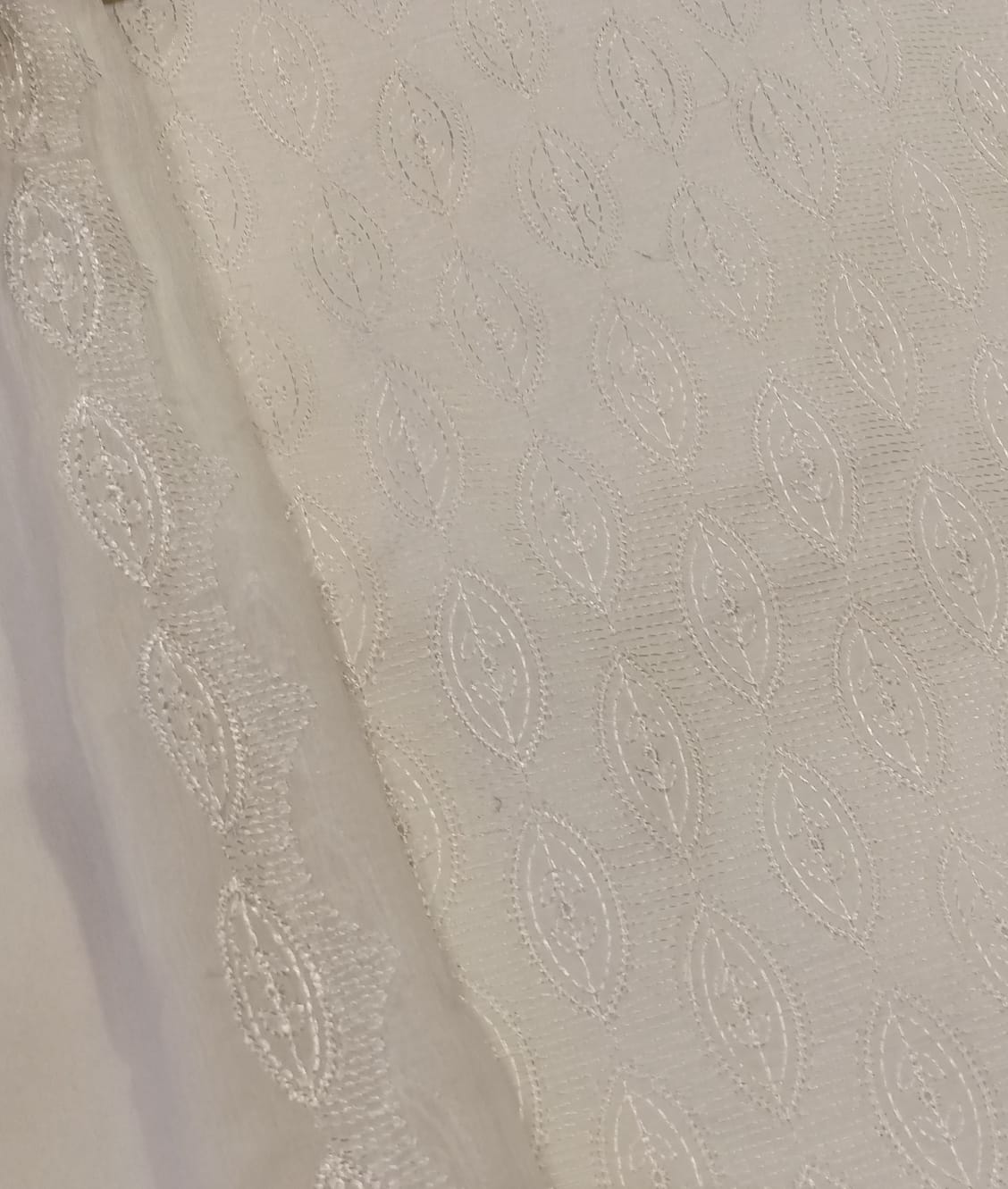 Chikan Kari Lawn Dress