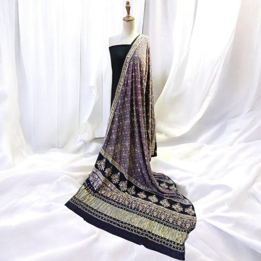 Ajrak Adorned