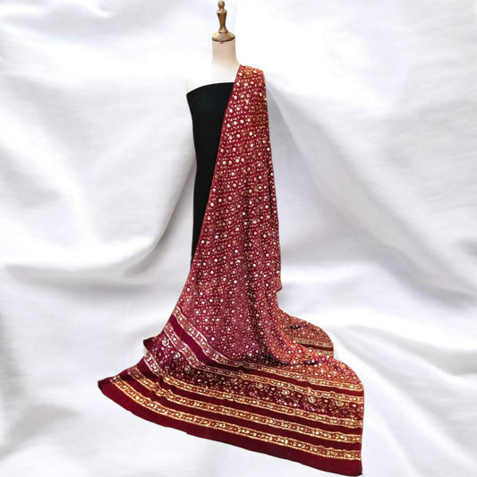 Ajrak Adorned
