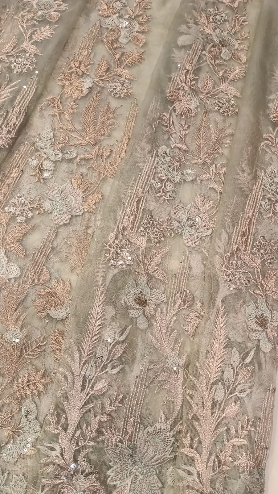 Embroidered Skirt Panels