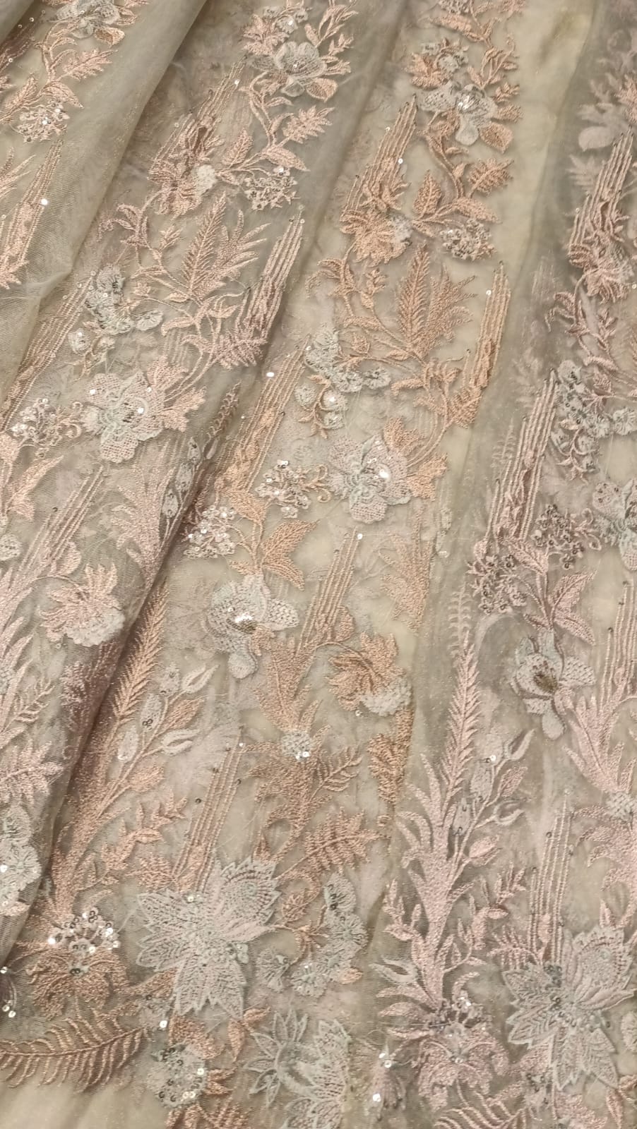 Embroidered Skirt Panels