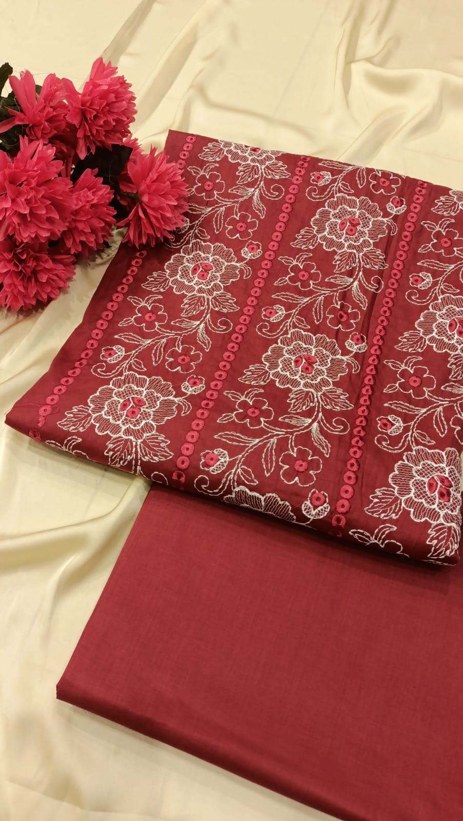 Embroidered Lawn 2PC By Sunny Embroidery