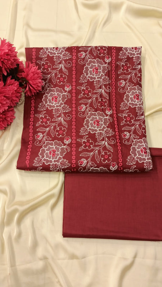 Embroidered Lawn 2PC By Sunny Embroidery