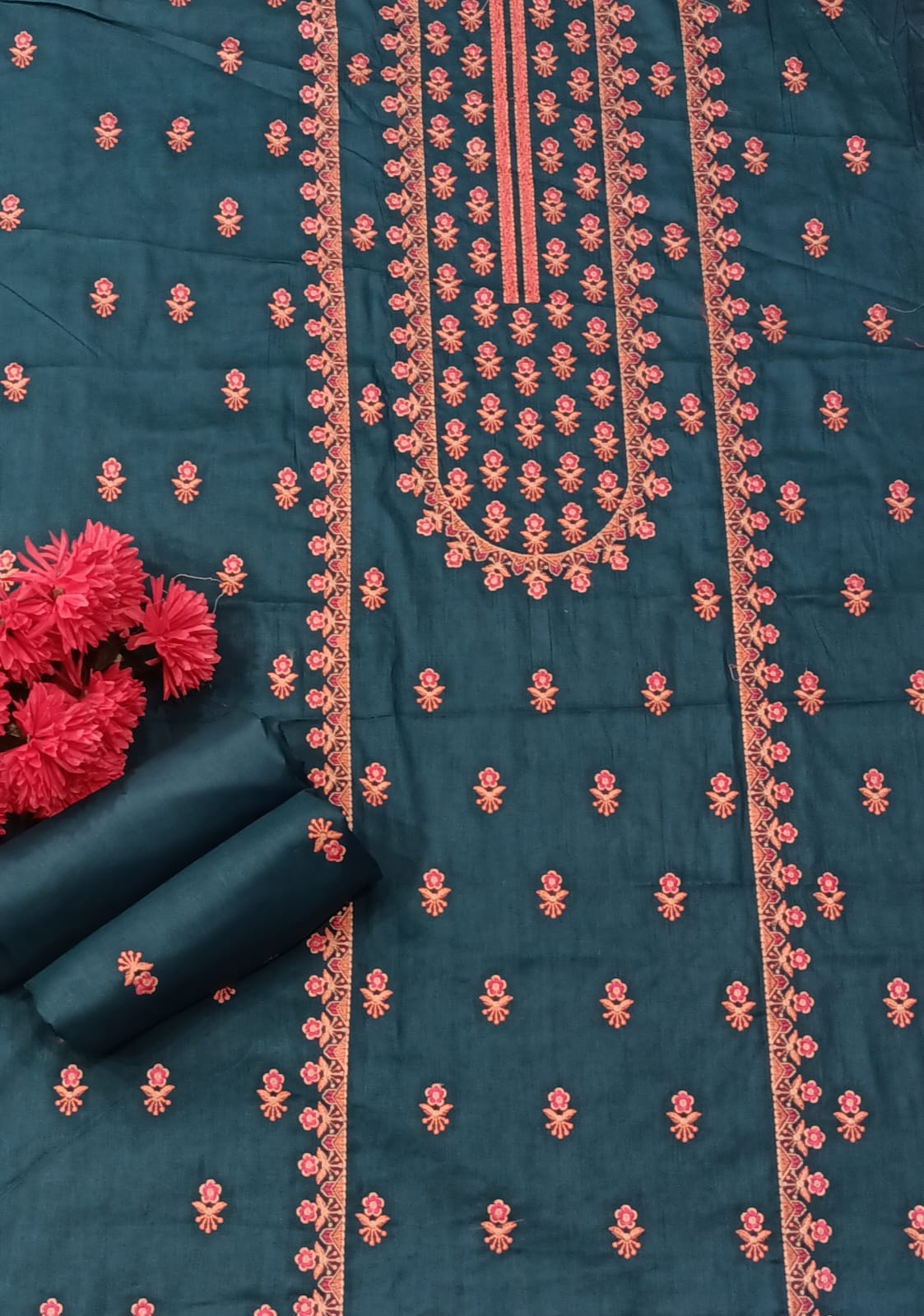 Embroidered Lawn 2PC By Sunny Embroidery