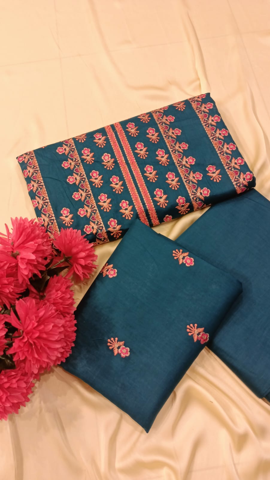 Embroidered Lawn 2PC By Sunny Embroidery