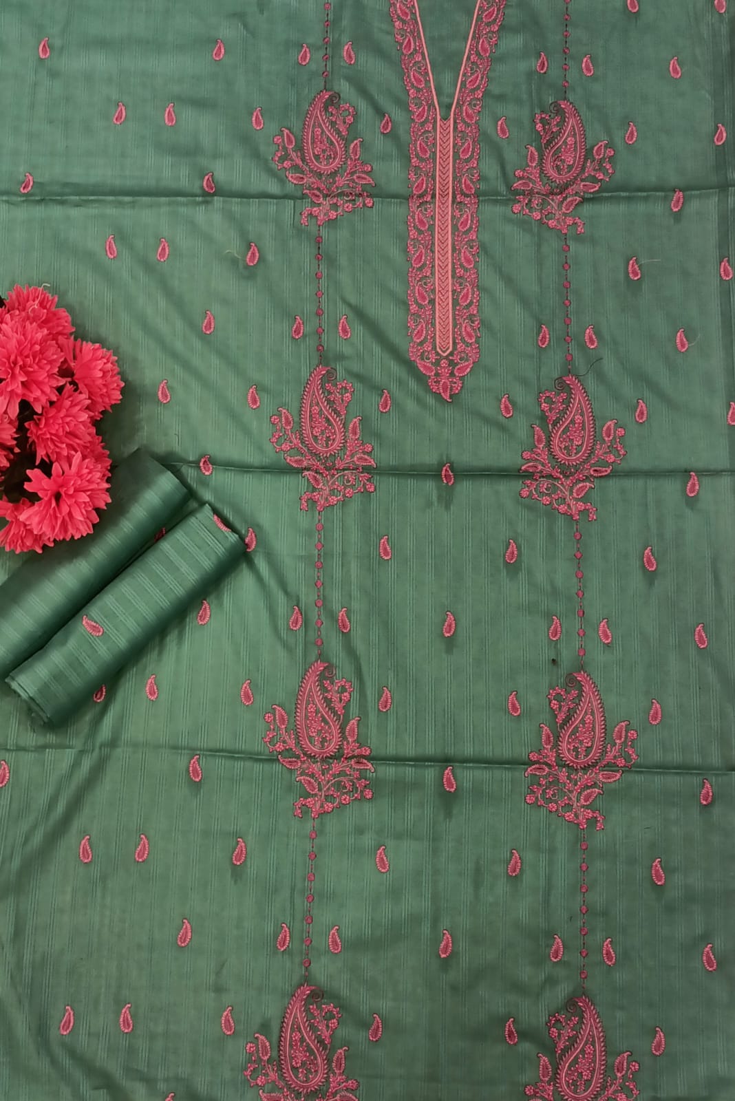 Embroidered Lawn 2PC By Sunny Embroidery