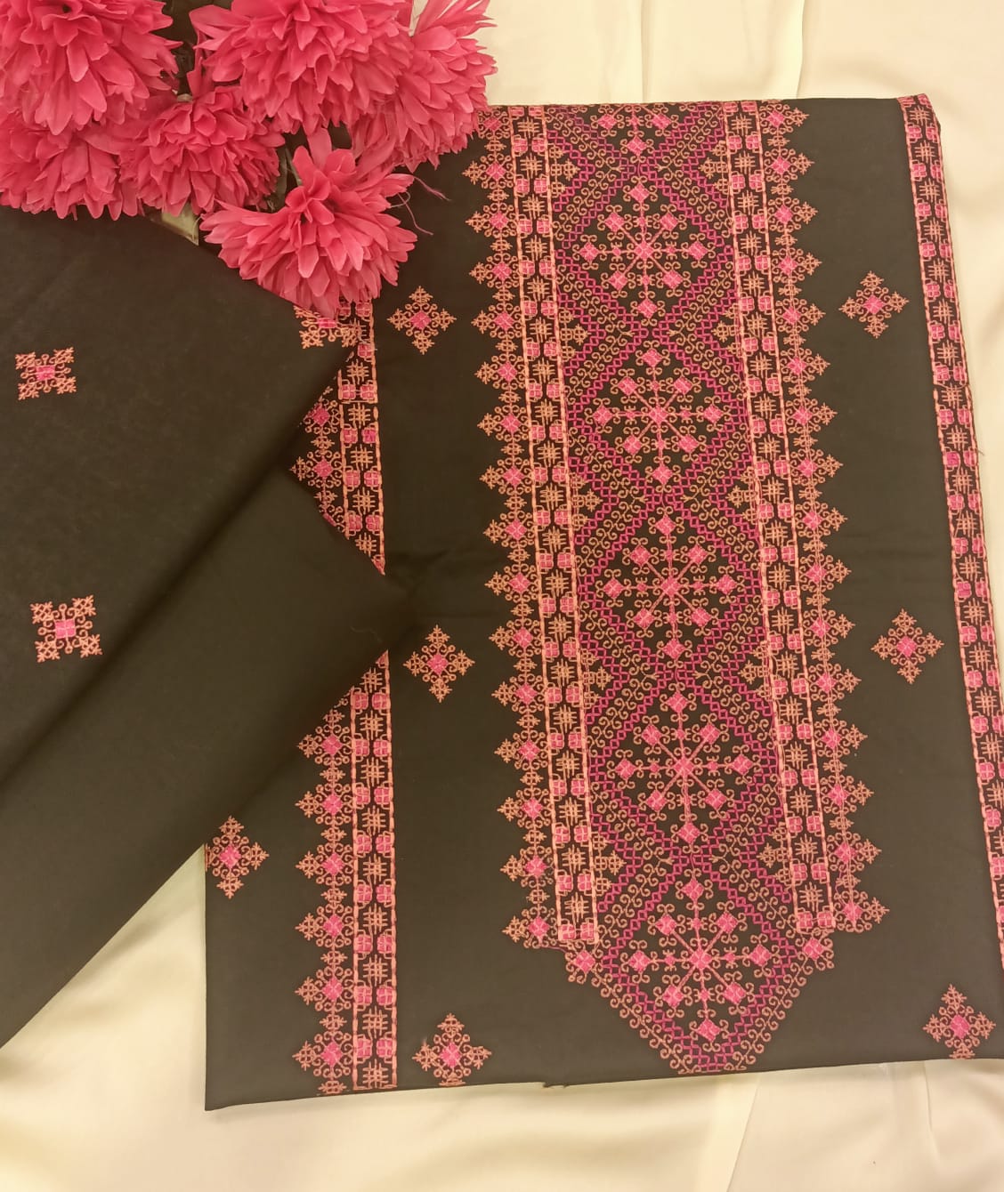 Embroidered Lawn 2PC By Sunny Embroidery