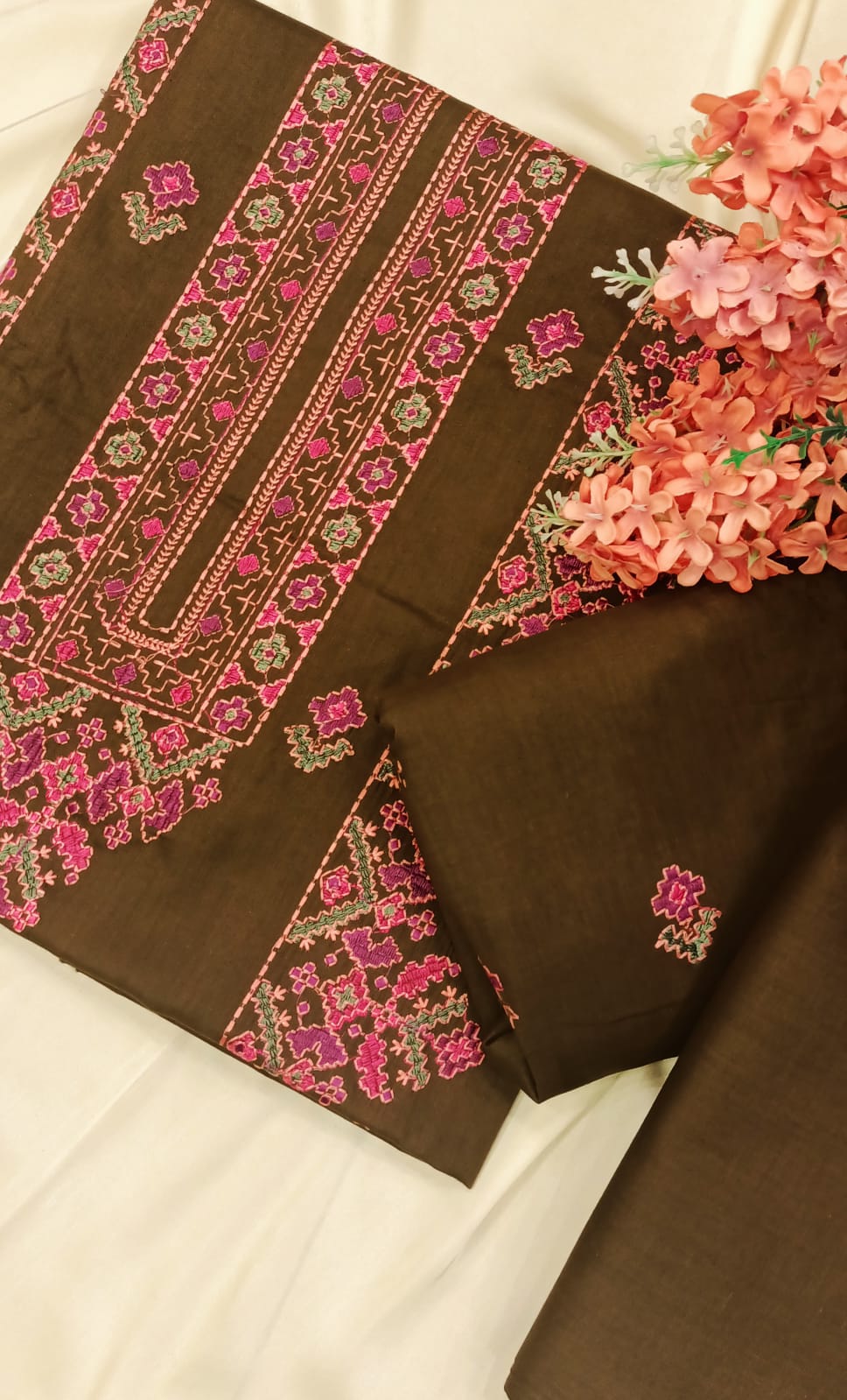 Embroidered Lawn 2PC By Sunny Embroidery