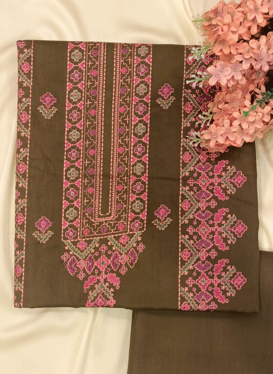 Embroidered Lawn 2PC By Sunny Embroidery